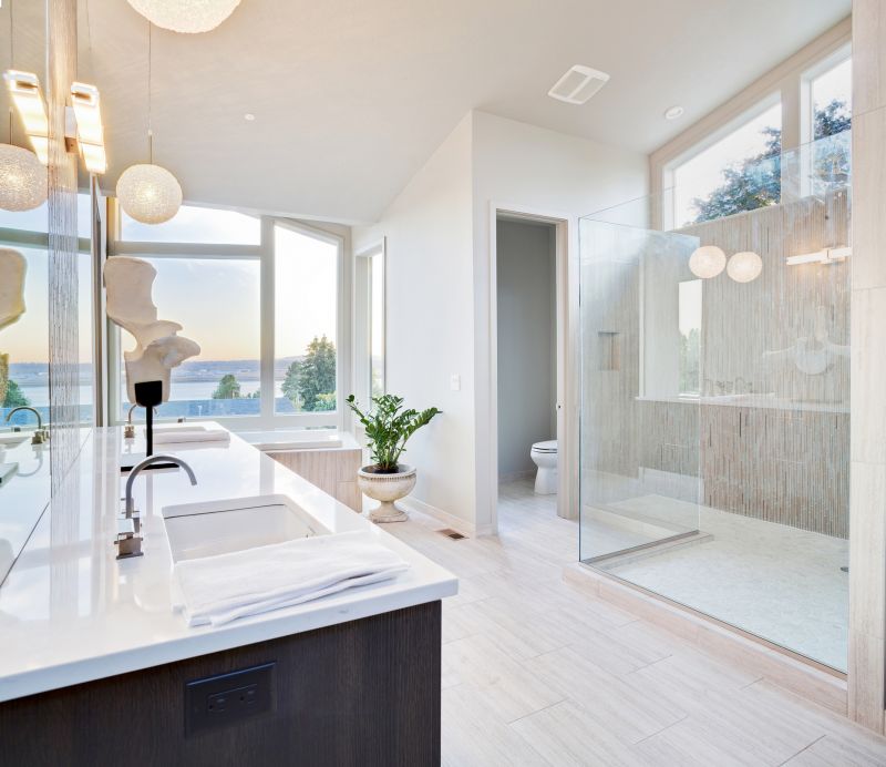 Wide Picture of Modern Bathroom
